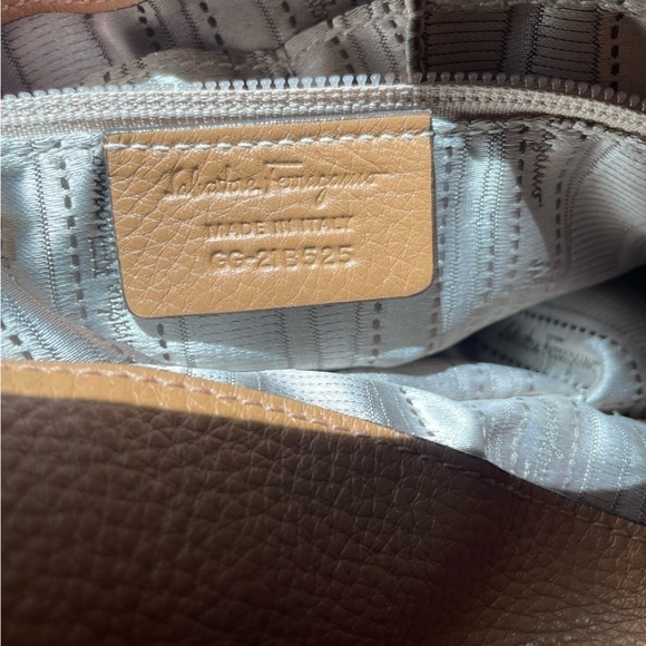 Salvatore Ferragamo Grained Leather Hobo Bag - Picture 9 of 9